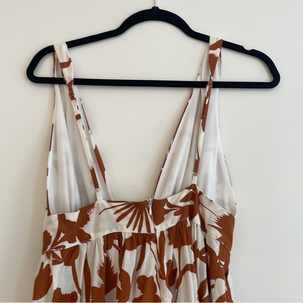 Red Dress Boutique Subtly Sweet Cream Multi Print Maxi Dress - Picture 6 of 11